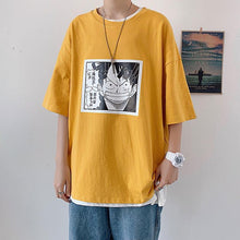 Load image into Gallery viewer, Monkey D. Luffy Growling Summer T-shirt
