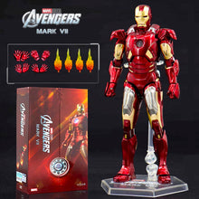 Load image into Gallery viewer, MCU Iron Man Mark Series 1: 10 Scale Figures
