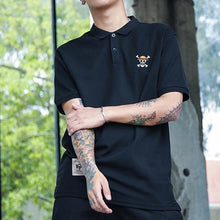 Load image into Gallery viewer, One Piece Straw Hat Crew Embroidery Polo Shirt
