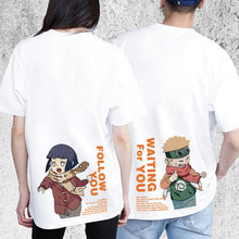 Load image into Gallery viewer, Naruto Uzumaki &amp; Hinata Hyuuga Matching Couple Summer Tee
