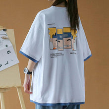 Load image into Gallery viewer, Smiley Cute Naruto Uzumaki Summer T-shirt
