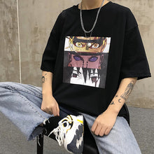 Load image into Gallery viewer, Uzumaki Naruto, Sasuke Uchiha &amp; Nagato Eyes Summer T-shirt
