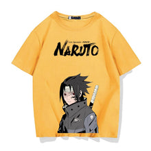 Load image into Gallery viewer, Sasuke Uchiha Carrying Sword Summer T-shirt
