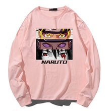 Load image into Gallery viewer, Uzumaki Naruto, Sasuke Uchiha &amp; Nagato Eyes Long-sleeve T-shirt

