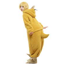 Load image into Gallery viewer, Pokemon Psyduck Cosplay Cloak Pajamas
