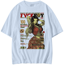 Load image into Gallery viewer, One Piece Boa Hancock Vintage Style Summer T-shirt
