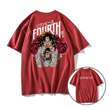 Load image into Gallery viewer, Monkey D. Luffy The Fourth Gear Summer T-shirt
