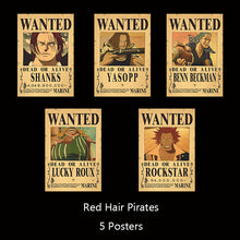 Load image into Gallery viewer, One Piece Wanted Poster Set
