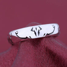 Load image into Gallery viewer, Jujutsu Kaisen Ryomen Sukuna Ring and Chain
