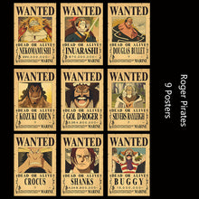 Load image into Gallery viewer, One Piece Wanted Poster Set
