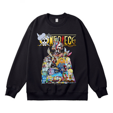 Load image into Gallery viewer, One Piece Splicing Character Long Sleeve Sweatshirt
