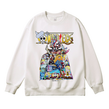 Load image into Gallery viewer, One Piece Splicing Character Long Sleeve Sweatshirt
