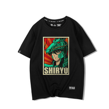 Load image into Gallery viewer, Saint Seiya Bronze Saints Black Summer T-shirt
