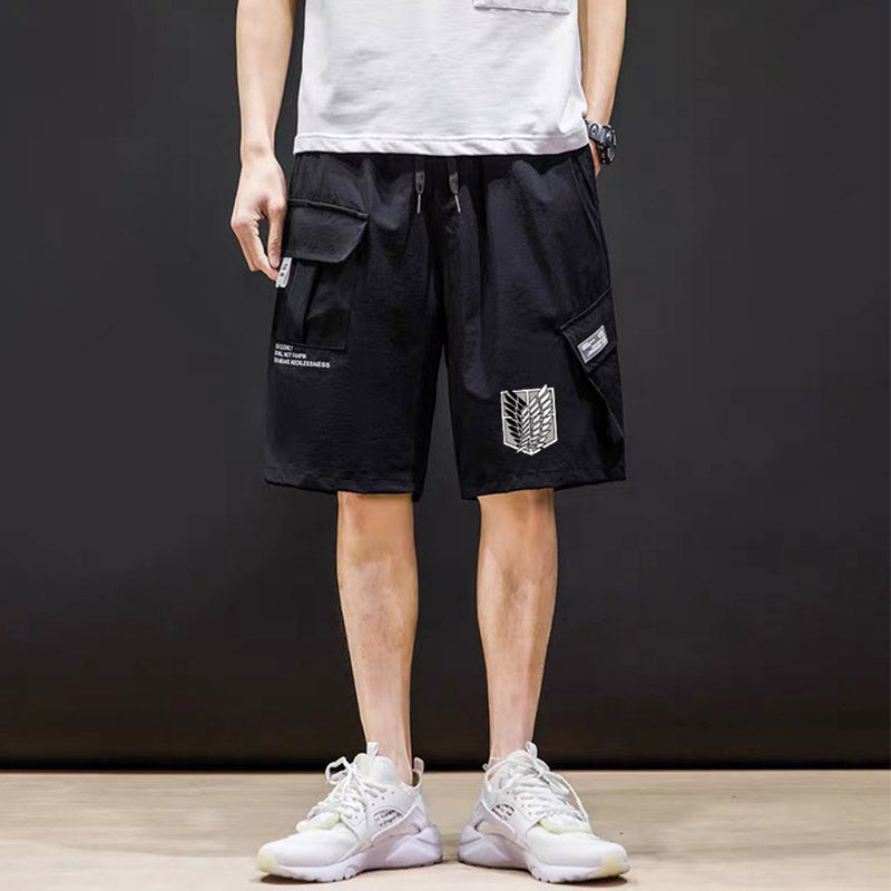 Attack on Titan Survey Corp Men's Casual Shorts