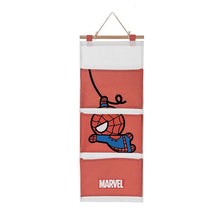 Load image into Gallery viewer, Spider-Man &amp; Captain America 3-Pocket Hanging Wall Organizer
