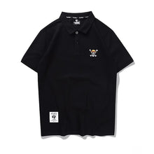 Load image into Gallery viewer, One Piece Straw Hat Crew Embroidery Polo Shirt
