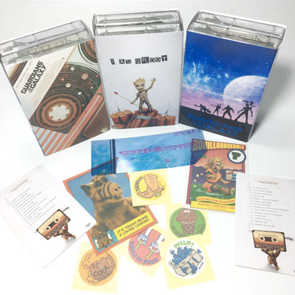Guardians of the Galaxy Awesome Mix Vol.1 & 2 Cassettes