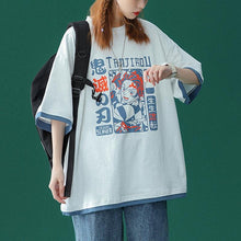 Load image into Gallery viewer, Demon Slayer Kamado Tanjirou Water Breathing T-shirt
