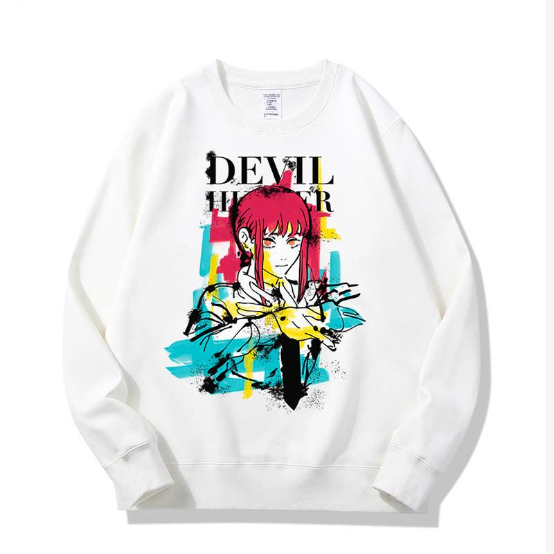 Devil Hunter Makima Pull-over Sweatshirt