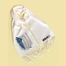 Load image into Gallery viewer, Attack on Titan Winter Polyester Scarf
