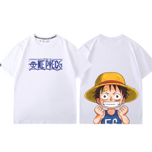 Load image into Gallery viewer, One Piece Straw Hat Crew Childhood Summer T-shirt
