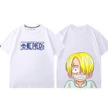 Load image into Gallery viewer, One Piece Straw Hat Crew Childhood Summer T-shirt
