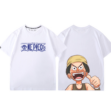 Load image into Gallery viewer, One Piece Straw Hat Crew Childhood Summer T-shirt
