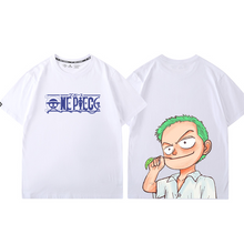Load image into Gallery viewer, One Piece Straw Hat Crew Childhood Summer T-shirt
