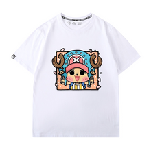 Load image into Gallery viewer, One Piece Cute Shinny Face Summer T-shirt
