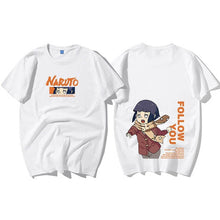 Load image into Gallery viewer, Naruto Uzumaki &amp; Hinata Hyuuga Matching Couple Summer Tee
