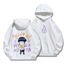 Load image into Gallery viewer, Chibi Naruto &amp; Hinata Matching Couples Graffiti Hoodie
