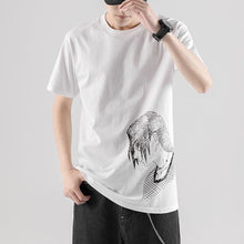 Load image into Gallery viewer, Itachi Uchiha Silhouette Portrait Summer T-shirt
