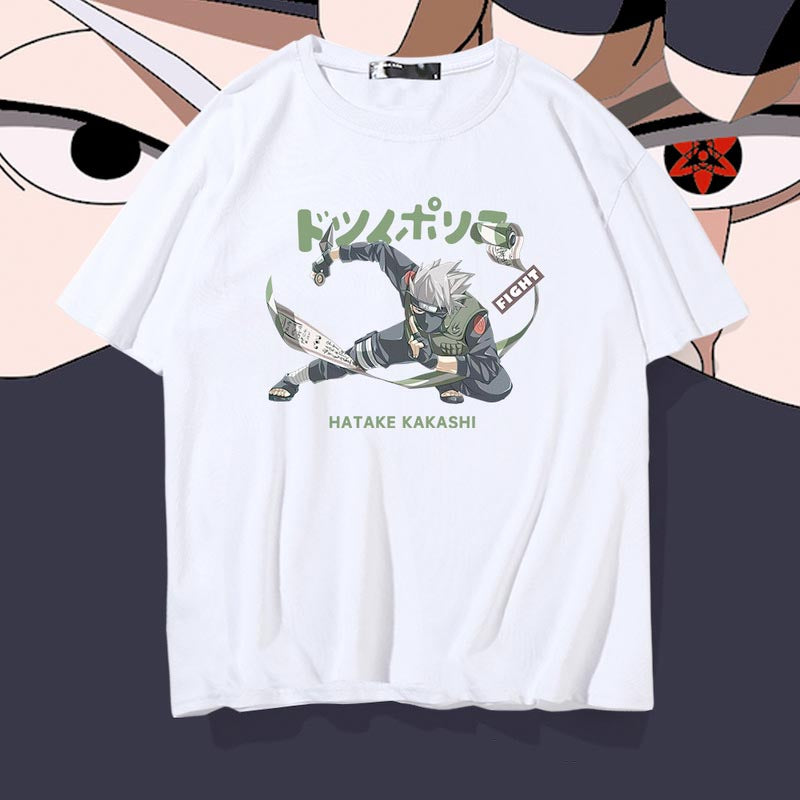 Kakashi Hatake in Fights Summer T-shirt