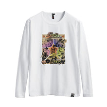 Load image into Gallery viewer, JoJo&#39;s Bizarre Adventure Six JoJos Long-Sleeve T-shirt
