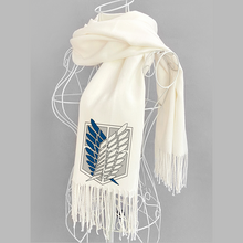 Load image into Gallery viewer, Attack on Titan Winter Polyester Scarf
