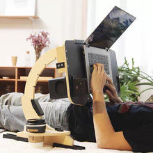 Load image into Gallery viewer, Adjustable, Foldable and Portable Laptop Desk
