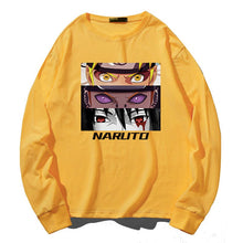 Load image into Gallery viewer, Uzumaki Naruto, Sasuke Uchiha &amp; Nagato Eyes Long-sleeve T-shirt
