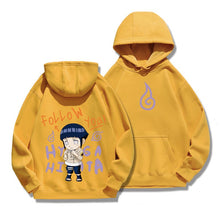 Load image into Gallery viewer, Chibi Naruto &amp; Hinata Matching Couples Graffiti Hoodie
