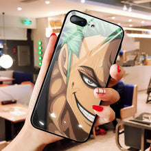 Load image into Gallery viewer, Straw Pirates Side Face iPhone Case (Luffy/Zoro)
