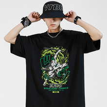 Load image into Gallery viewer, One Piece Zoro Wano Arc Summer T-shirt
