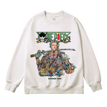Load image into Gallery viewer, One Piece Splicing Character Long Sleeve Sweatshirt
